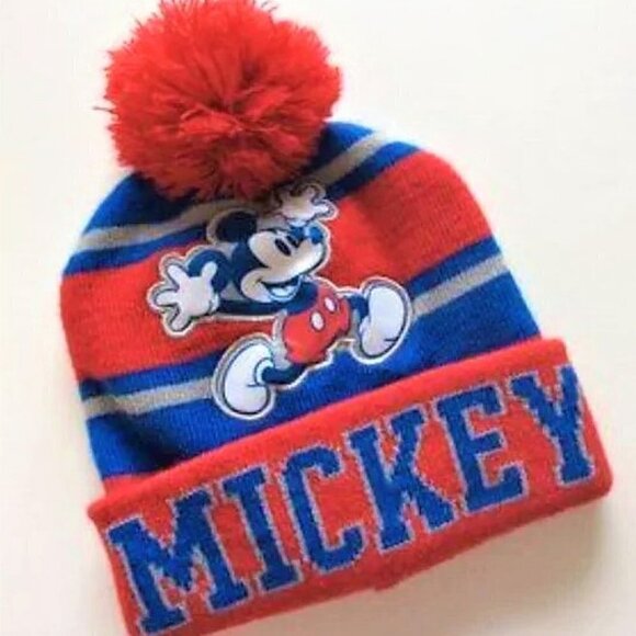 DISNEY MICKEY MOUSE BEANIE HAT - Picture 4 of 12